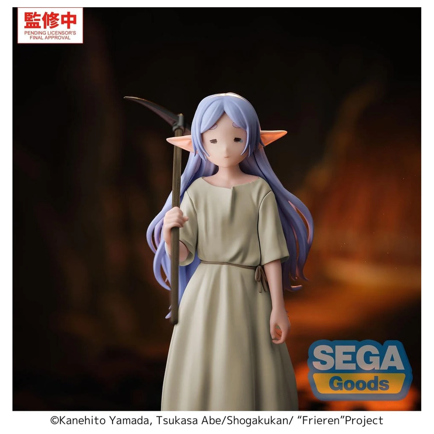 Frieren: Beyond Journey´s End High Premium PVC Figure Frieren - I Am Forced to Slave Away in the Mines for Three Centuries 18 cm product photo