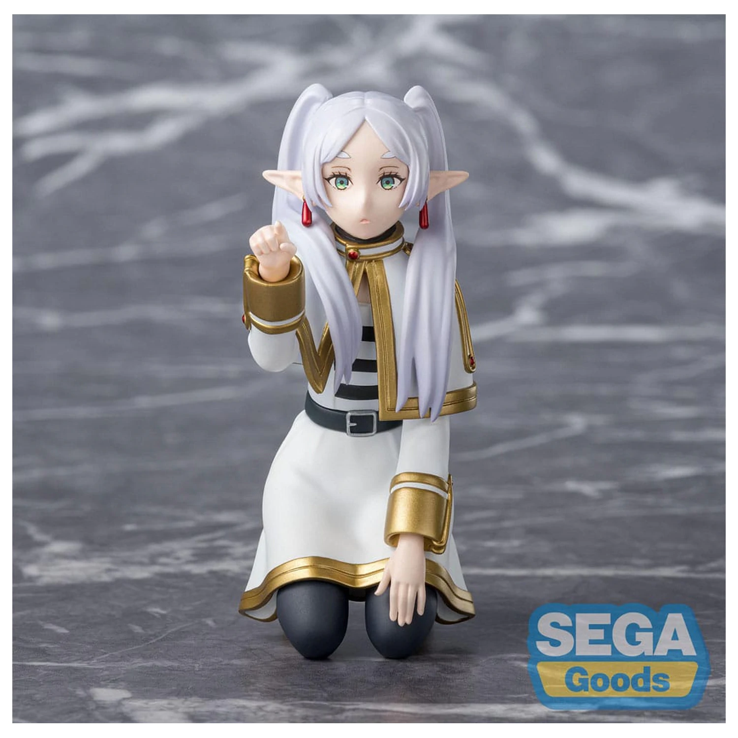 Frieren: Beyond Journey's End PM Perching PVC Statue Frieren Poking Something 10 cm product photo