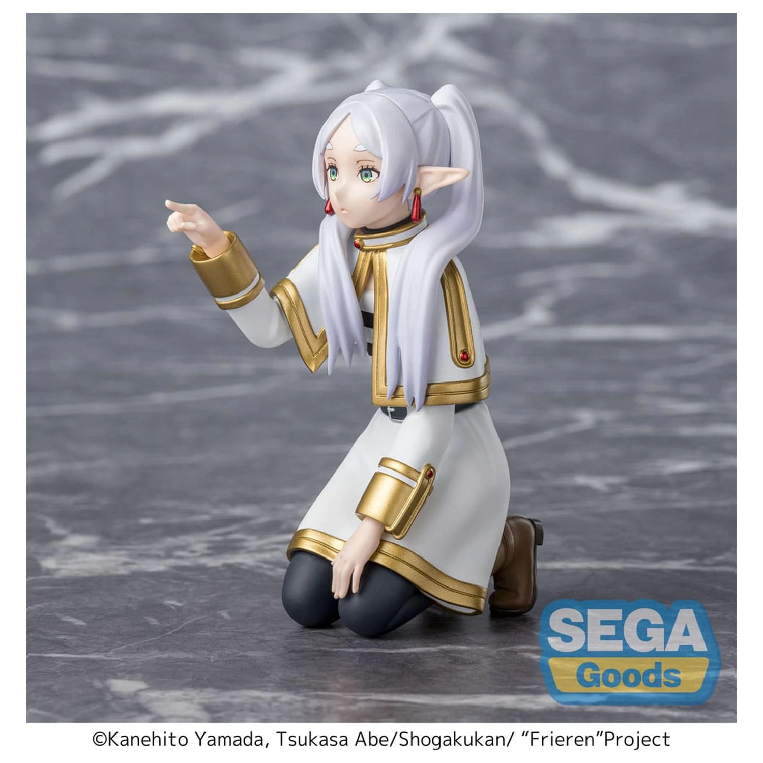 Frieren: Beyond Journey's End PM Perching PVC Statue Frieren Poking Something 10 cm product photo