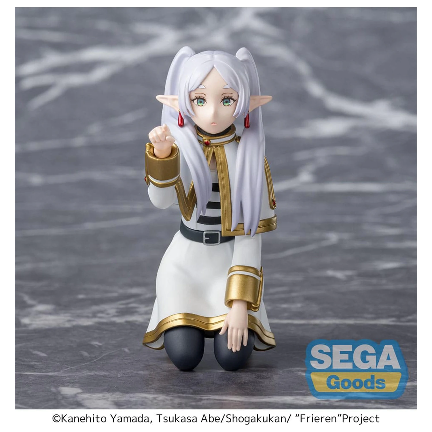 Frieren: Beyond Journey's End PM Perching PVC Statue Frieren Poking Something 10 cm product photo