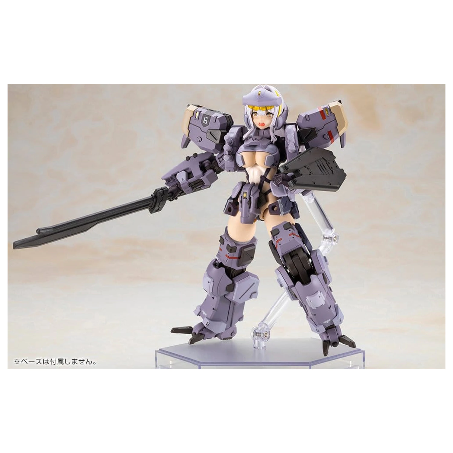 Front Mission Plastic Model Non Zenith Girl Gray Ver. 16 cm product photo