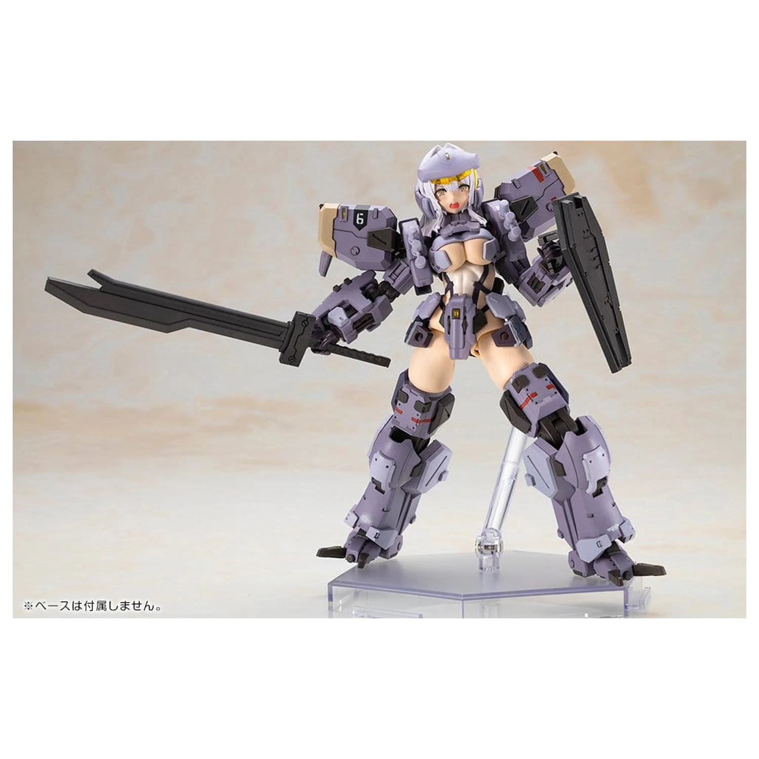 Front Mission Plastic Model Non Zenith Girl Gray Ver. 16 cm product photo