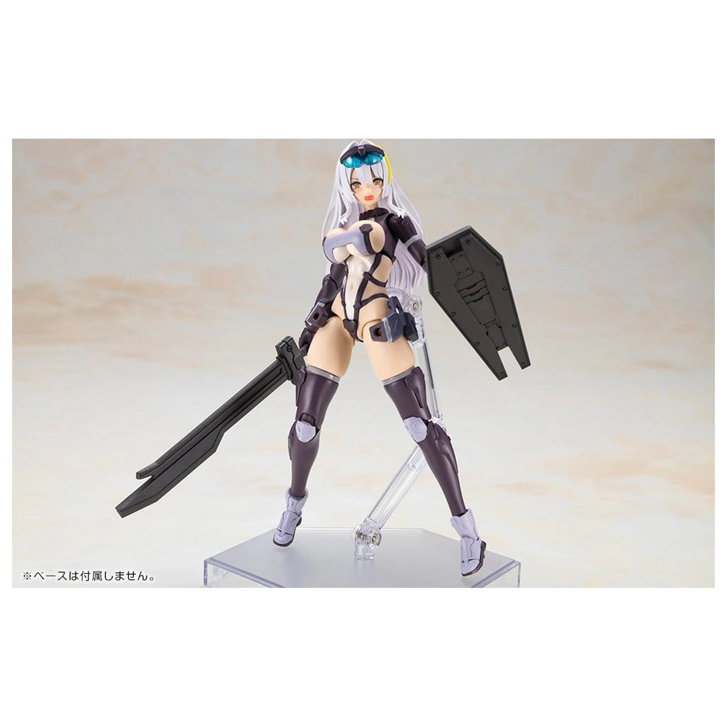 Front Mission Plastic Model Non Zenith Girl Gray Ver. 16 cm product photo