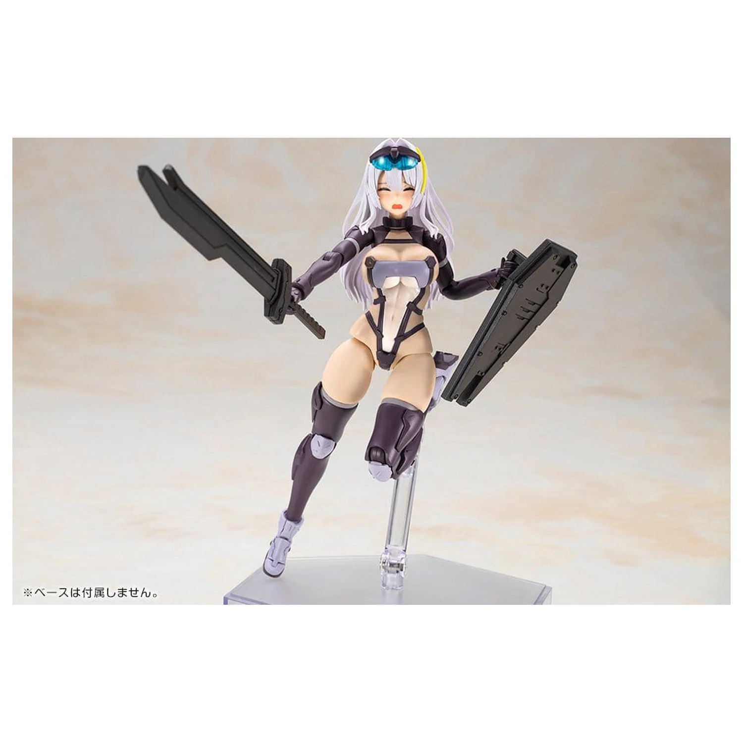 Front Mission Plastic Model Non Zenith Girl Gray Ver. 16 cm product photo