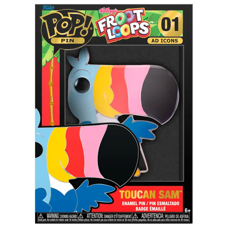 Fruit Loops POP! Enamel Pin Toucan Sam 10 cm product photo