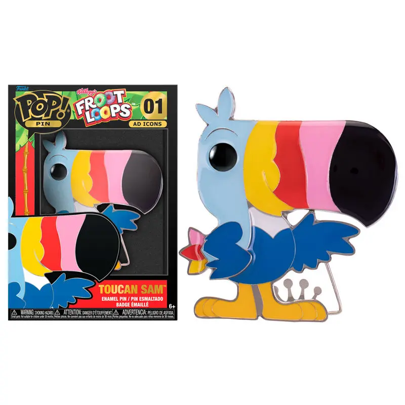 Fruit Loops POP! Enamel Pin Toucan Sam 10 cm product photo