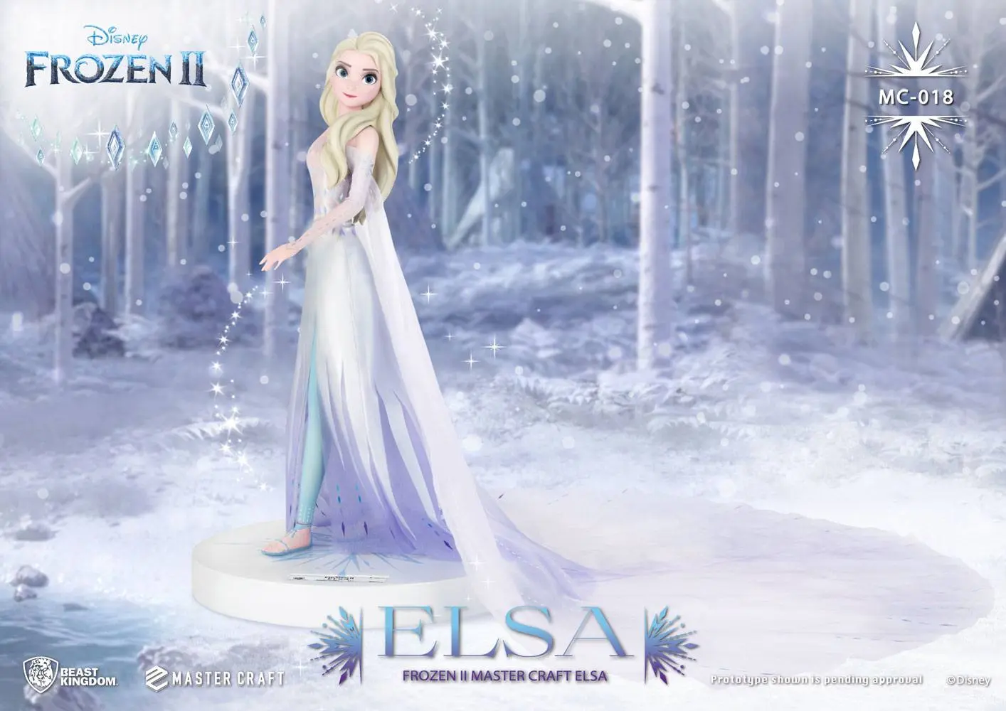 Frozen 2 Master Craft Statue 1/4 Elsa 41 cm product photo