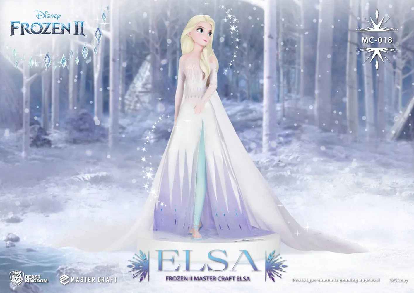 Frozen 2 Master Craft Statue 1/4 Elsa 41 cm product photo