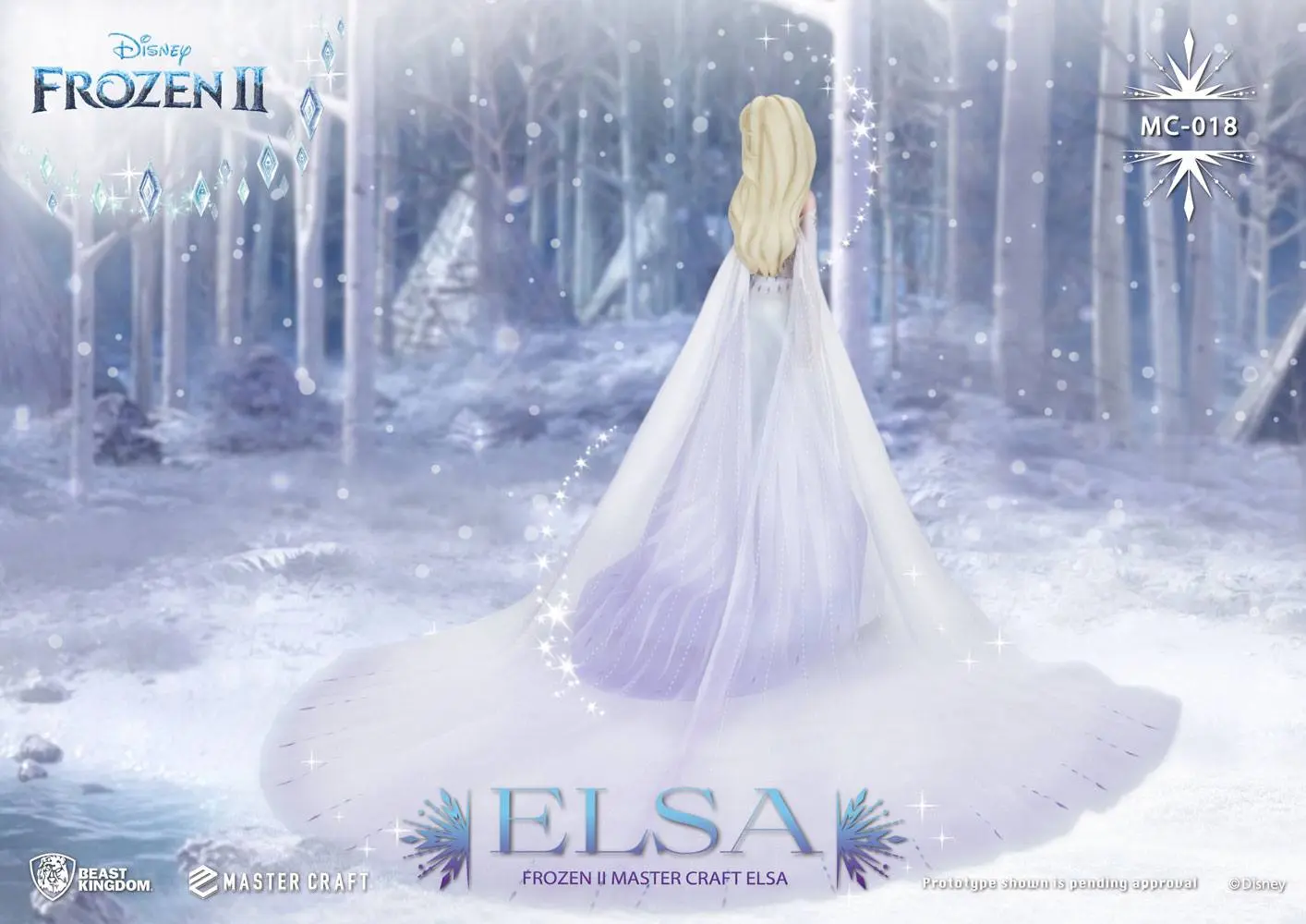 Frozen 2 Master Craft Statue 1/4 Elsa 41 cm product photo