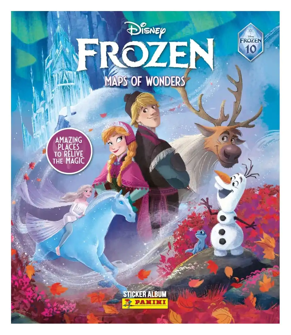 Frozen - Maps of Wonder Sticker Collection Album *German Version* product photo