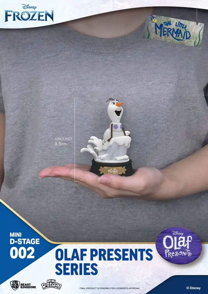 Frozen Mini Diorama Stage PVC Statue Olaf Presents Olaf Aladdin 12 cm product photo