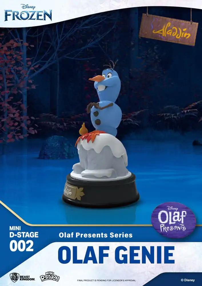 Frozen Mini Diorama Stage PVC Statue Olaf Presents Olaf Genie 12 cm product photo