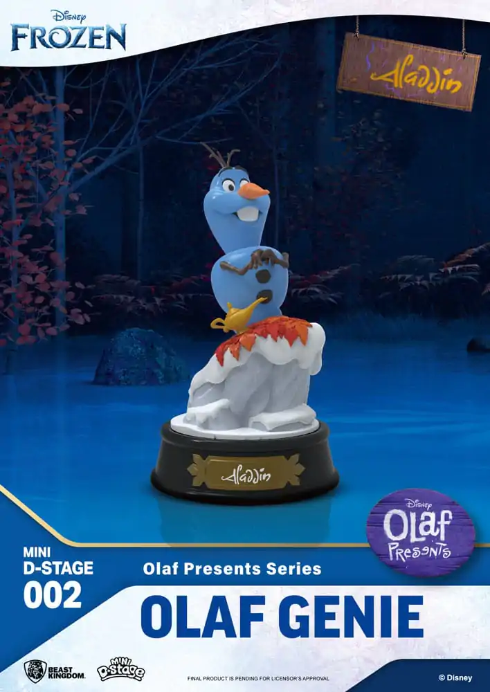 Frozen Mini Diorama Stage PVC Statue Olaf Presents Olaf Genie 12 cm product photo