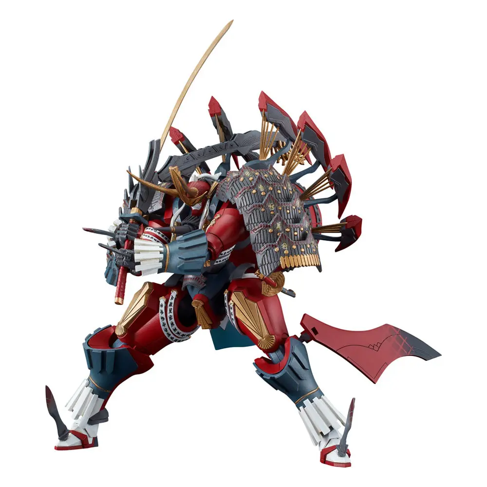 Full Metal Daemon Muramasa Moderoid Plastic Model Kit Third-generation Seishuusengou Uemon-no-jou Muramasa 16 cm product photo
