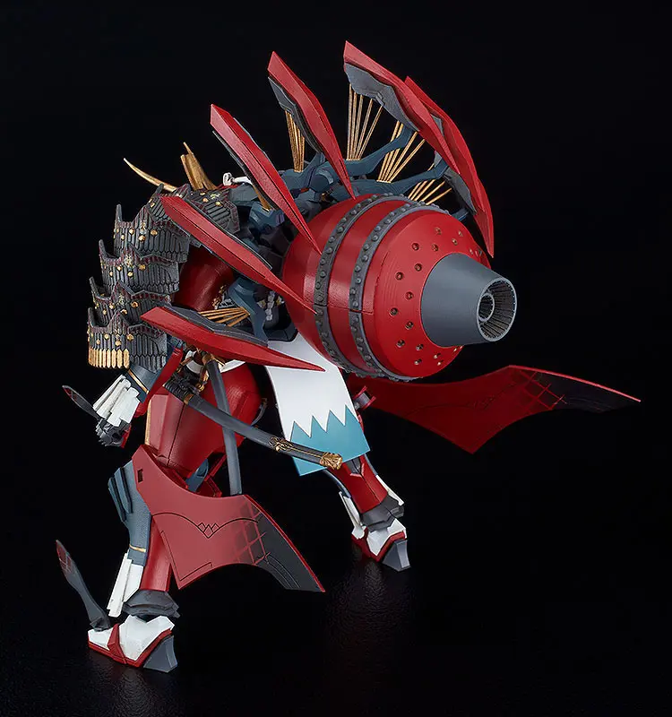 Full Metal Daemon Muramasa Moderoid Plastic Model Kit Third-generation Seishuusengou Uemon-no-jou Muramasa 16 cm product photo