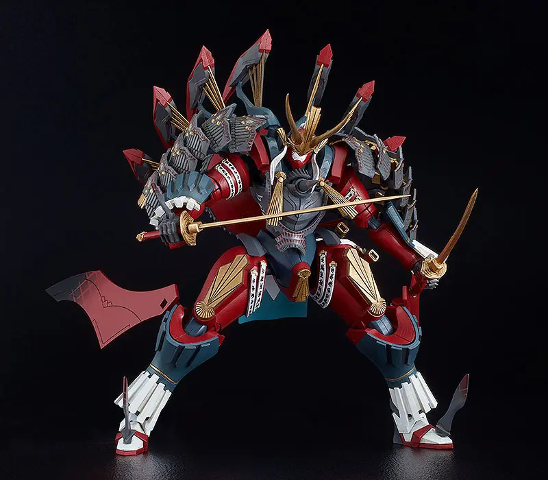 Full Metal Daemon Muramasa Moderoid Plastic Model Kit Third-generation Seishuusengou Uemon-no-jou Muramasa 16 cm product photo