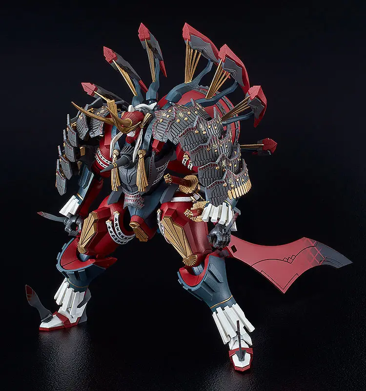 Full Metal Daemon Muramasa Moderoid Plastic Model Kit Third-generation Seishuusengou Uemon-no-jou Muramasa 16 cm product photo