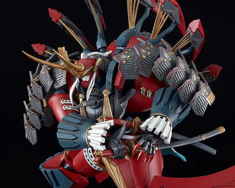 Full Metal Daemon Muramasa Moderoid Plastic Model Kit Third-generation Seishuusengou Uemon-no-jou Muramasa 16 cm product photo