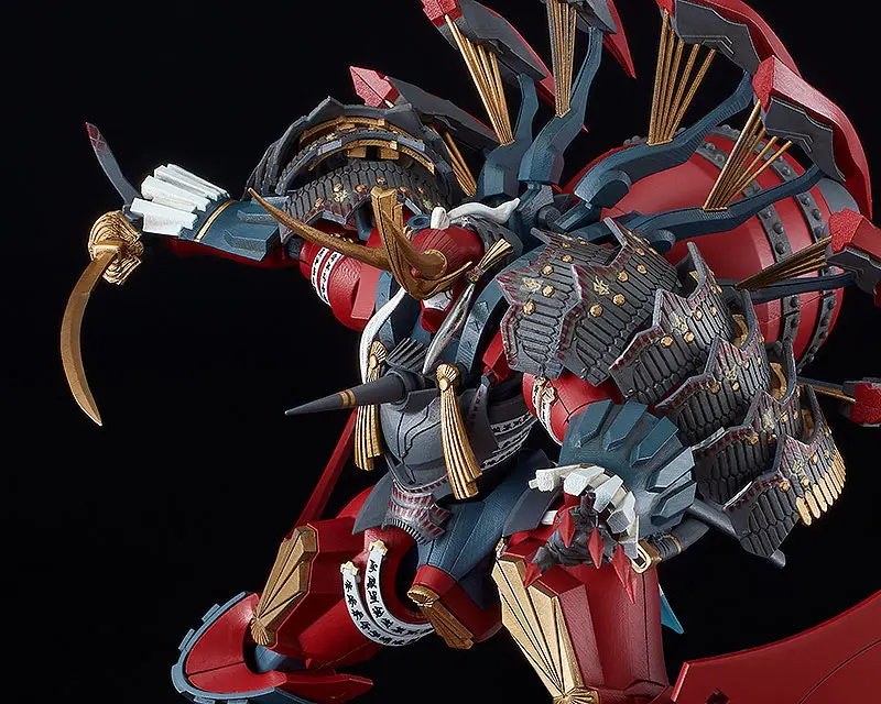 Full Metal Daemon Muramasa Moderoid Plastic Model Kit Third-generation Seishuusengou Uemon-no-jou Muramasa 16 cm product photo