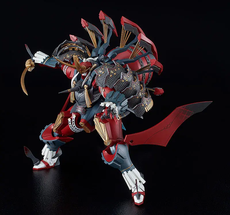 Full Metal Daemon Muramasa Moderoid Plastic Model Kit Third-generation Seishuusengou Uemon-no-jou Muramasa 16 cm product photo