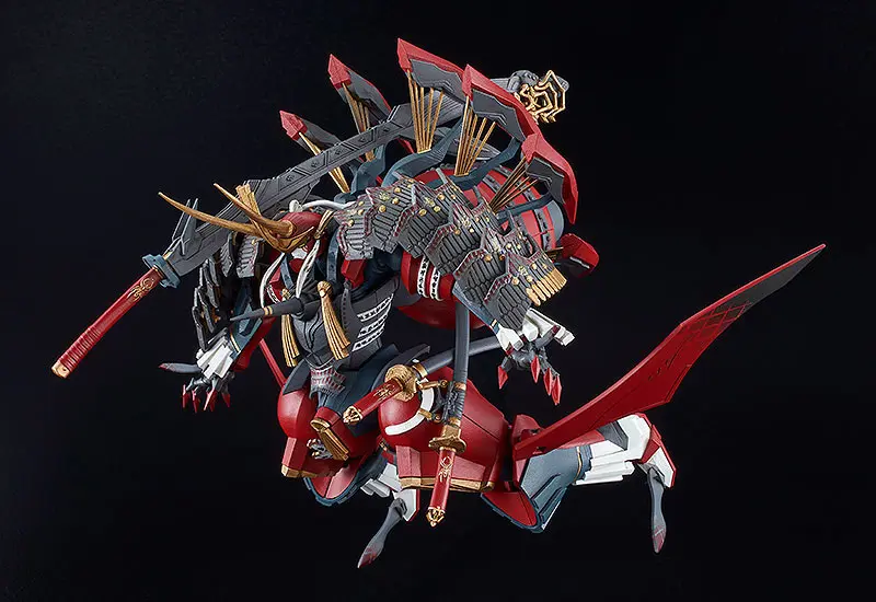 Full Metal Daemon Muramasa Moderoid Plastic Model Kit Third-generation Seishuusengou Uemon-no-jou Muramasa 16 cm product photo