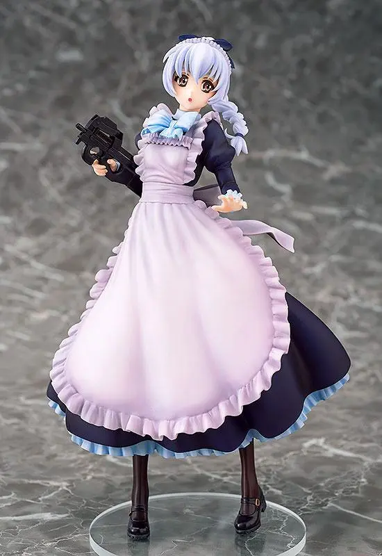Full Metal Panic! Invisible Victory PVC Statue 1/7 Teletha Testarossa Maid Ver. 24 cm product photo