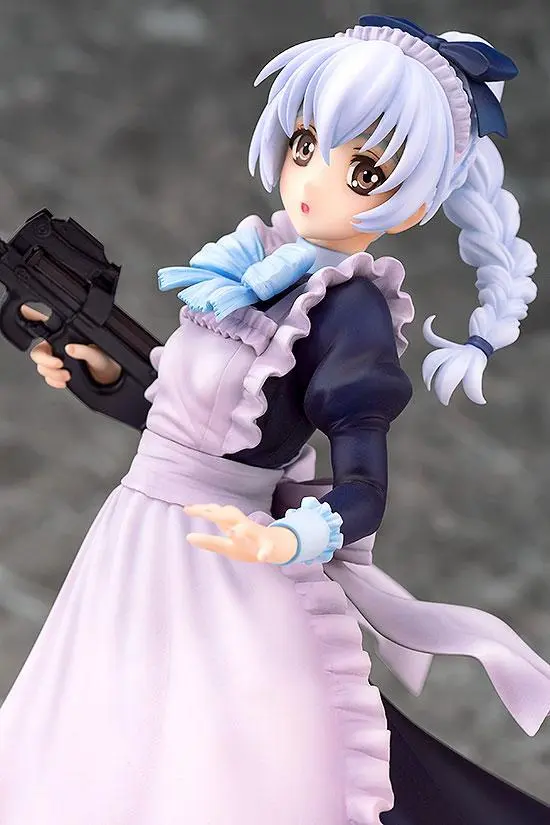Full Metal Panic! Invisible Victory PVC Statue 1/7 Teletha Testarossa Maid Ver. 24 cm product photo