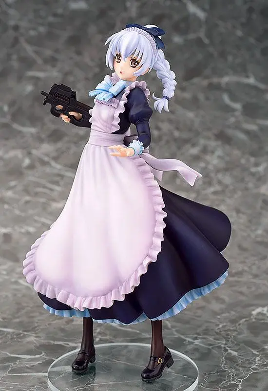 Full Metal Panic! Invisible Victory PVC Statue 1/7 Teletha Testarossa Maid Ver. 24 cm product photo