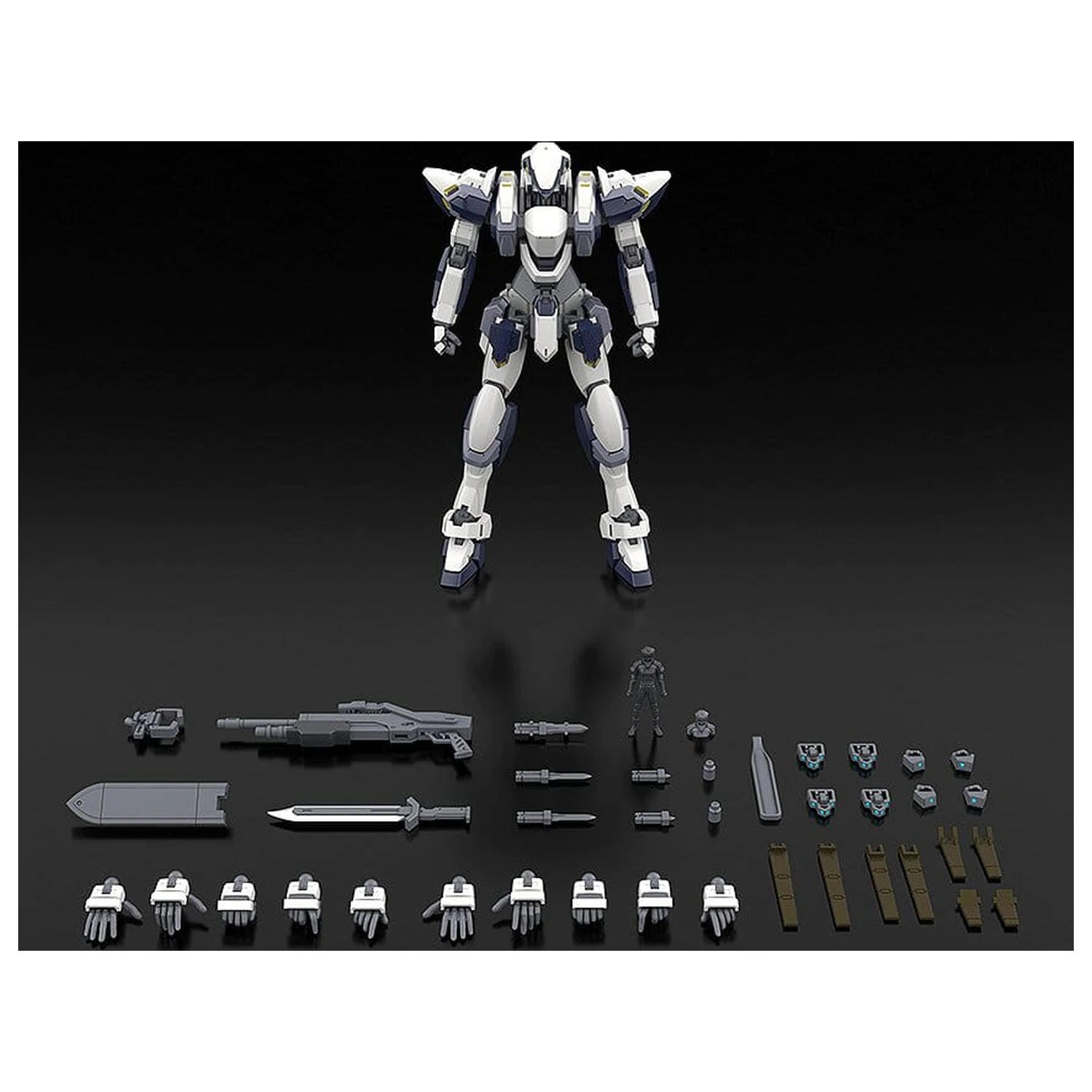 Full Metal Panic! Plastic Model Kit 1/48 Arbalest Special Set 18 cm product photo