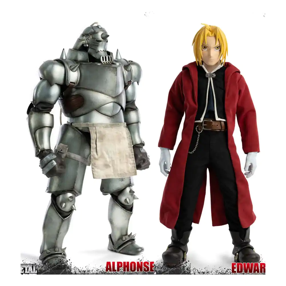 Fullmetal Alchemist: Brotherhood Action Figures 1/6 Alphonse & Edward Elric Twin Pack termékfotó