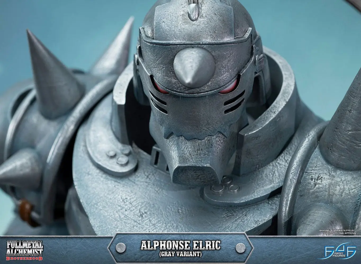 Fullmetal Alchemist Brotherhood Statue Alphonse Elric Gray Variant 55 cm product photo