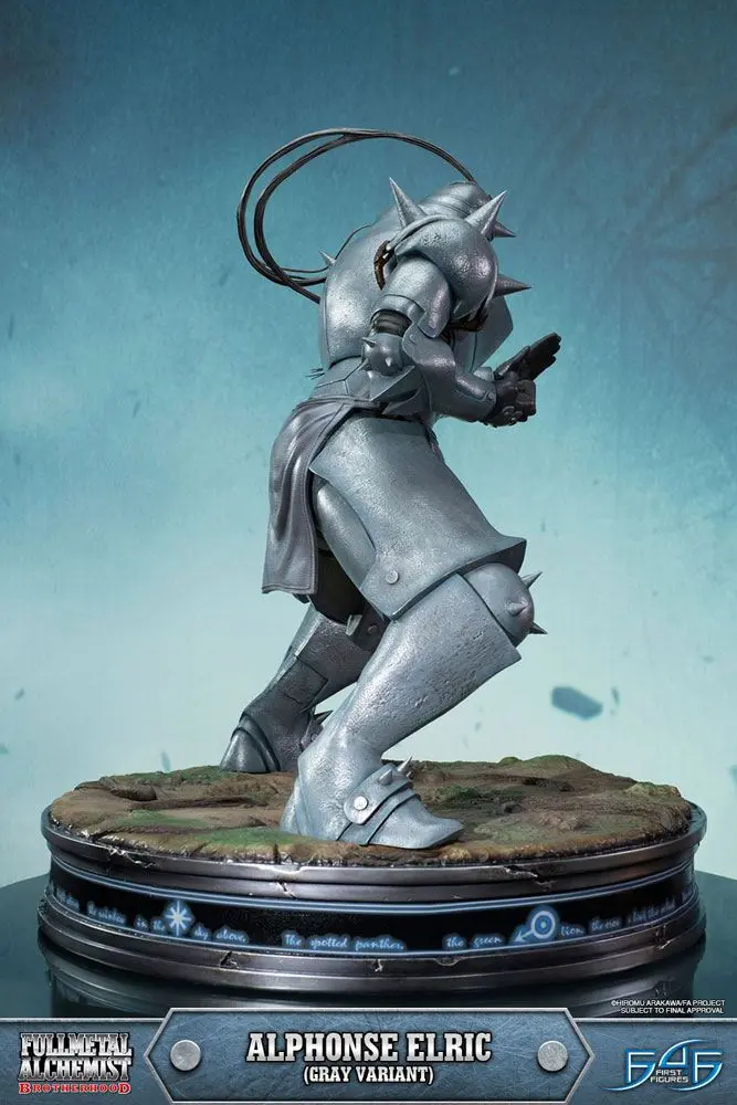 Fullmetal Alchemist Brotherhood Statue Alphonse Elric Gray Variant 55 cm product photo