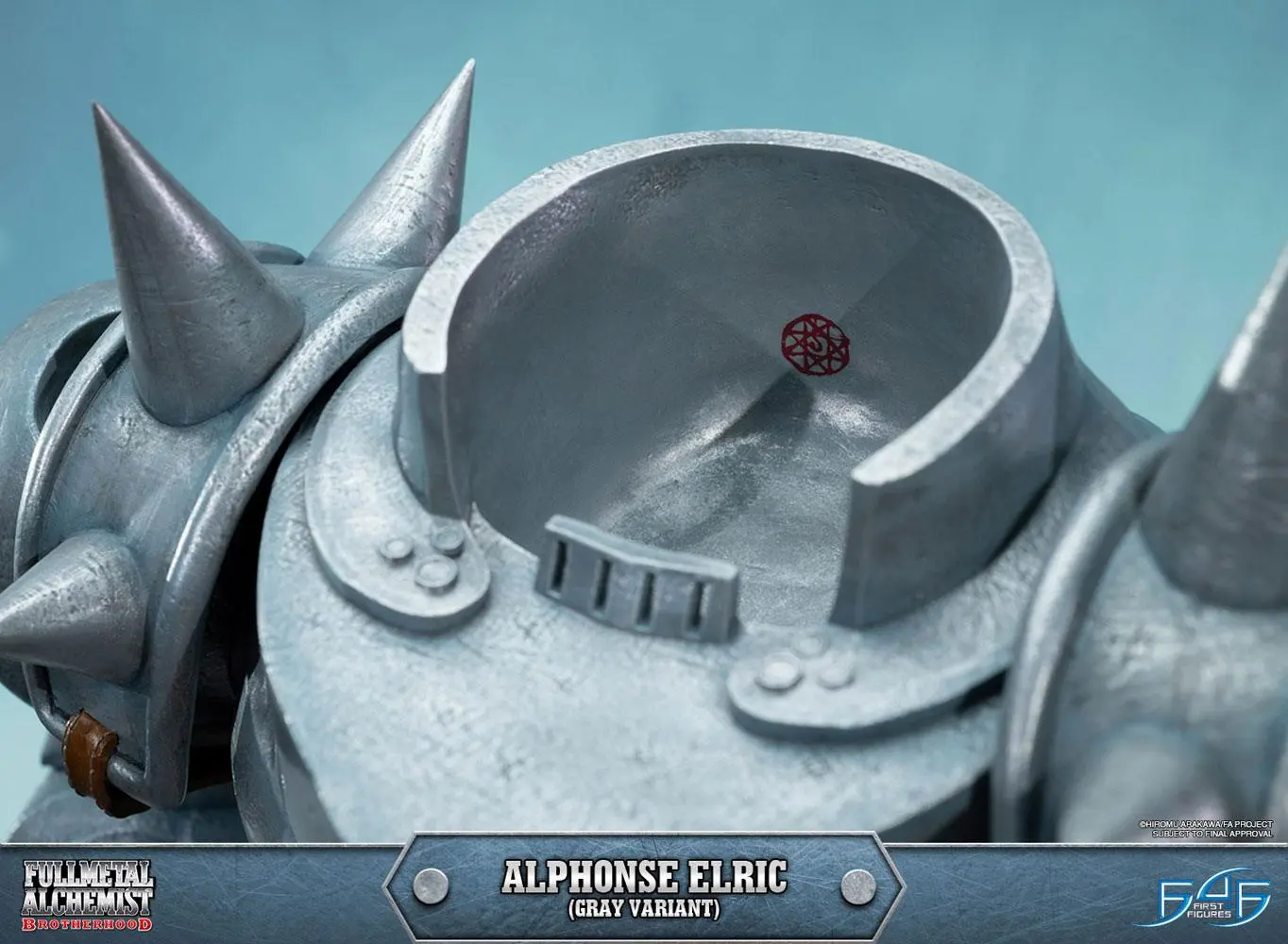 Fullmetal Alchemist Brotherhood Statue Alphonse Elric Gray Variant 55 cm product photo