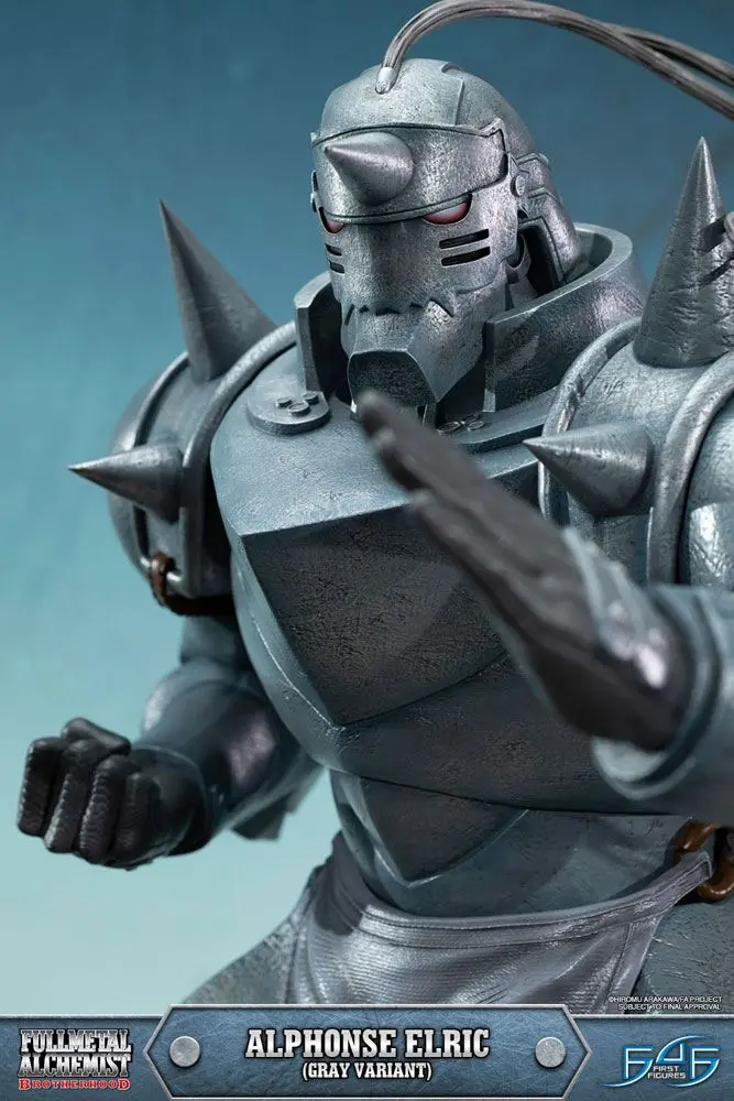 Fullmetal Alchemist Brotherhood Statue Alphonse Elric Gray Variant 55 cm product photo