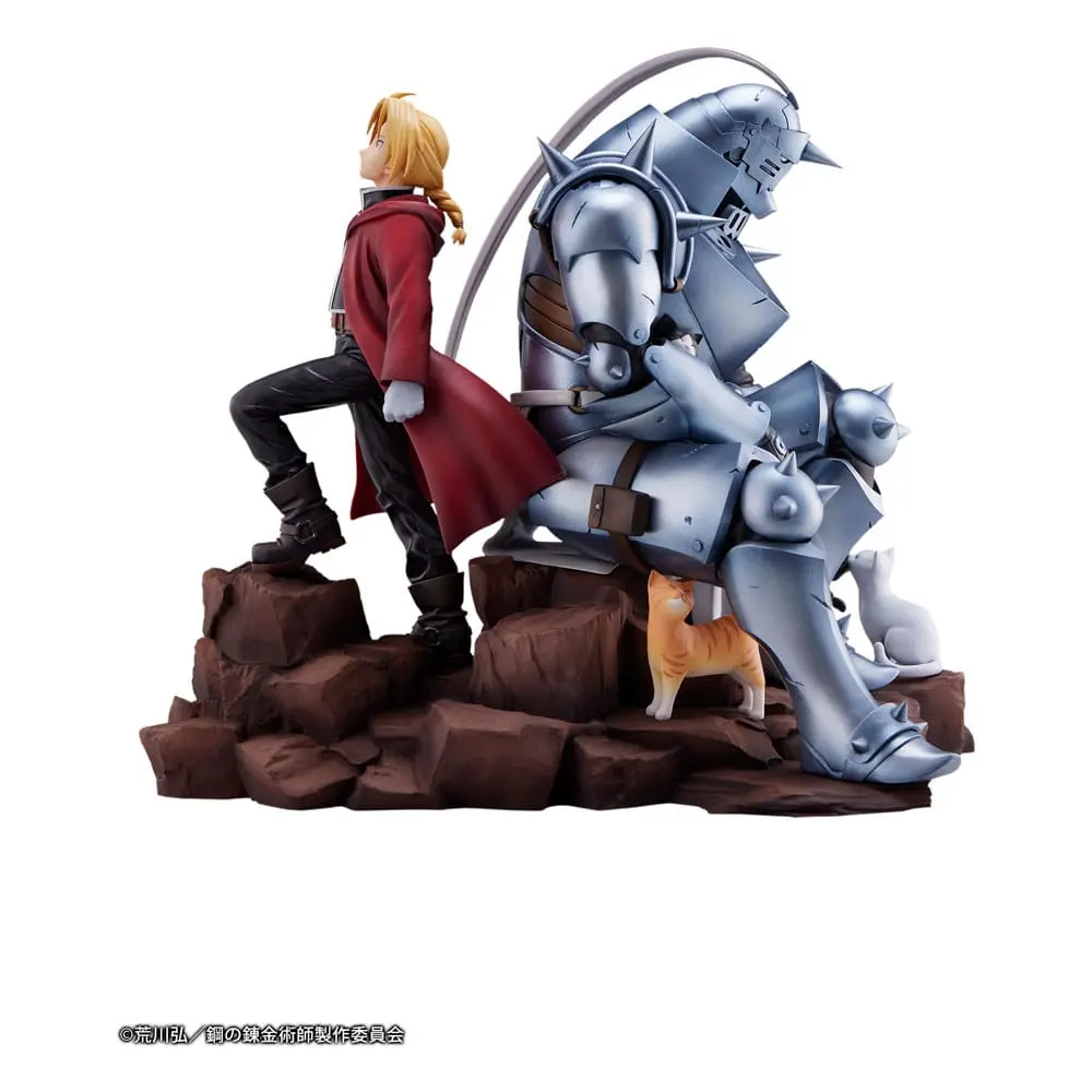 Fullmetal Alchemist: Brotherhood PVC Statue Edward Elric & Alphonse Elric Brothers 24 cm termékfotó