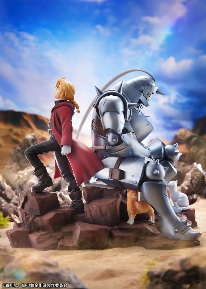 Fullmetal Alchemist: Brotherhood PVC Statue Edward Elric & Alphonse Elric Brothers 24 cm termékfotó