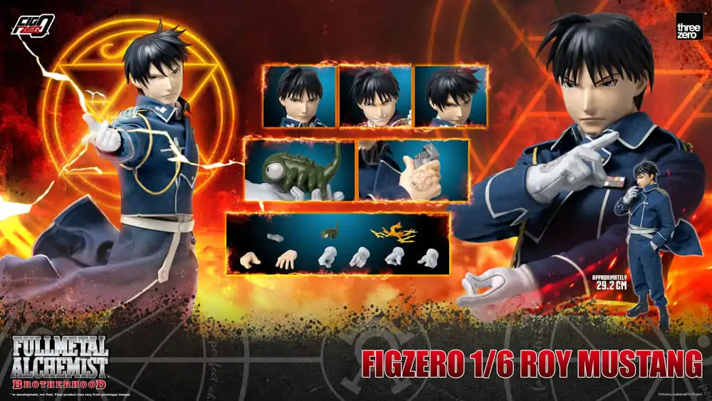 Fullmetal Alchemist: Brotherhood Action Figure FigZero 1/6 Roy Mustang 29 cm termékfotó