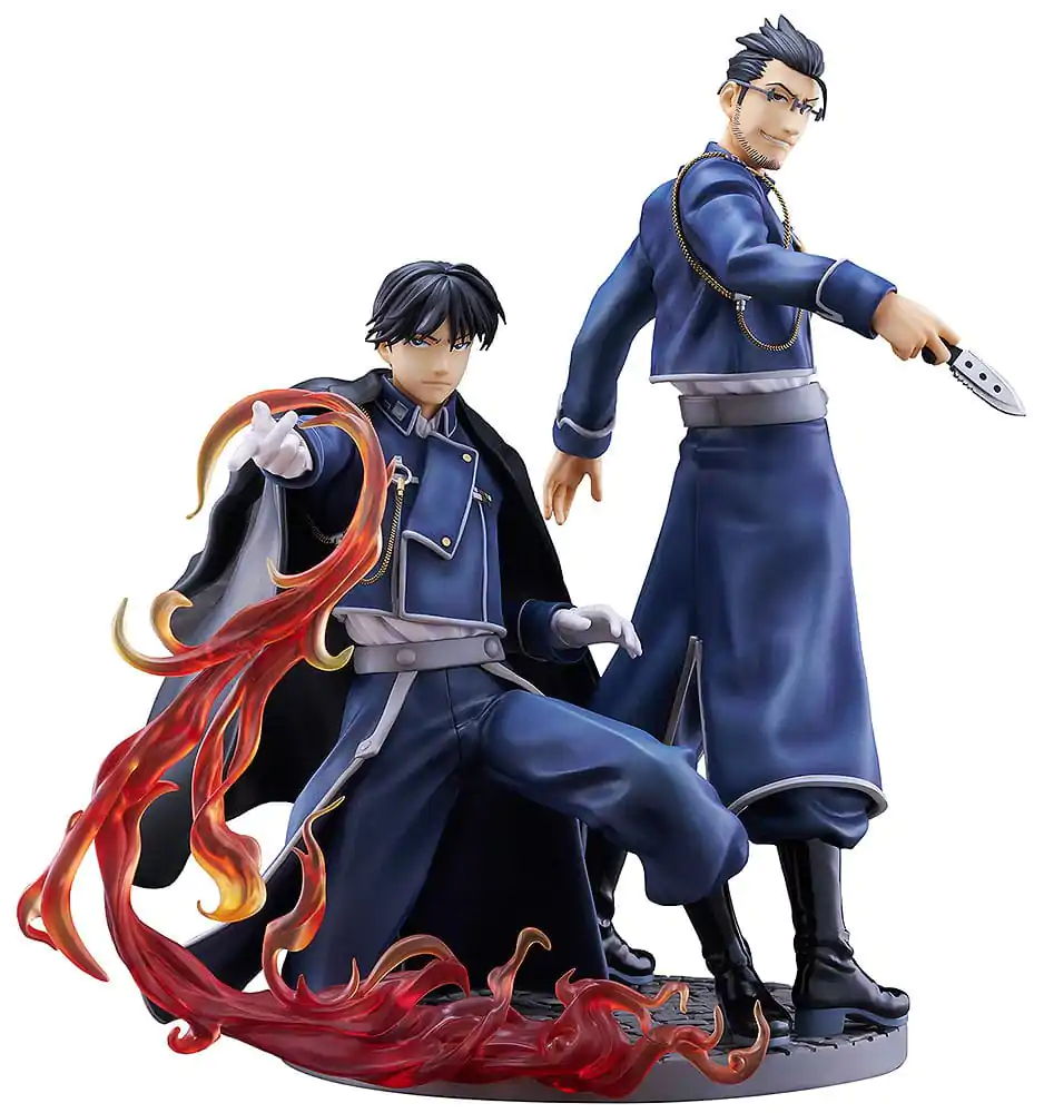 Fullmetal Alchemist: Brotherhood PVC Statue Roy Mustang & Maes Hughes Kizuna 27 cm termékfotó