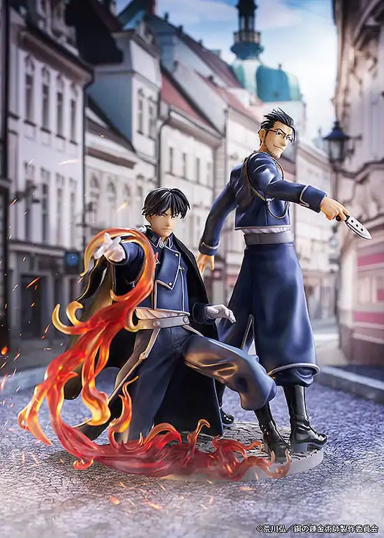 Fullmetal Alchemist: Brotherhood PVC Statue Roy Mustang & Maes Hughes Kizuna 27 cm termékfotó