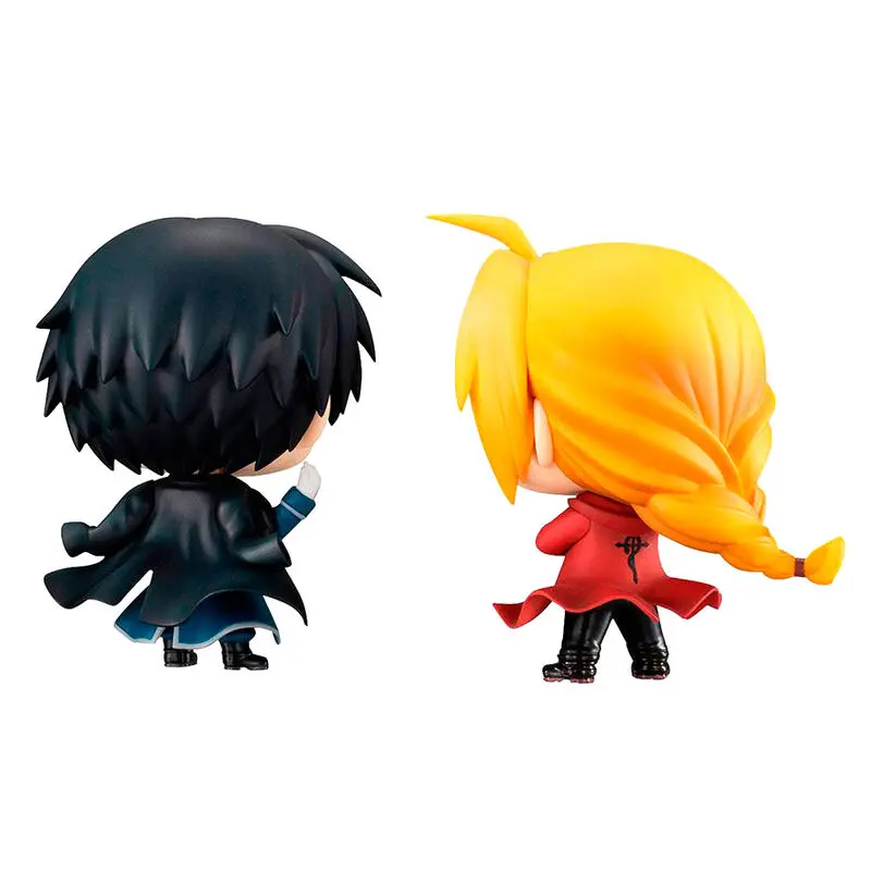 Fullmetal Alchemist Chimimega Buddy Series Edward Elric & Roy Mustang pack 2 figures 7cm product photo