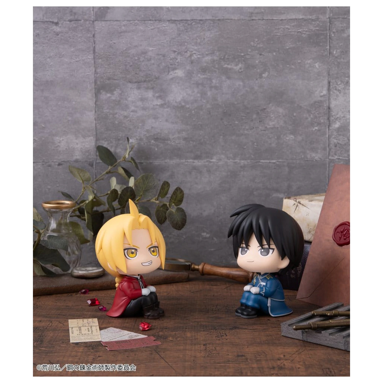 Fullmetal Alchemist Look Up PVC Figures 2-Pack Edward Elric & Roy Mustang 11 cm (with gift) product photo