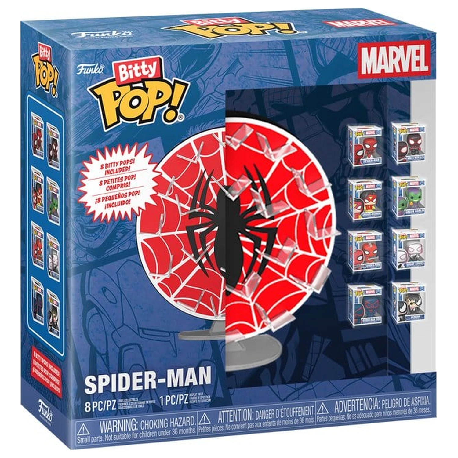 Funko Bitty Displays: BP&D Bundle- Spider-Man(BF) product photo