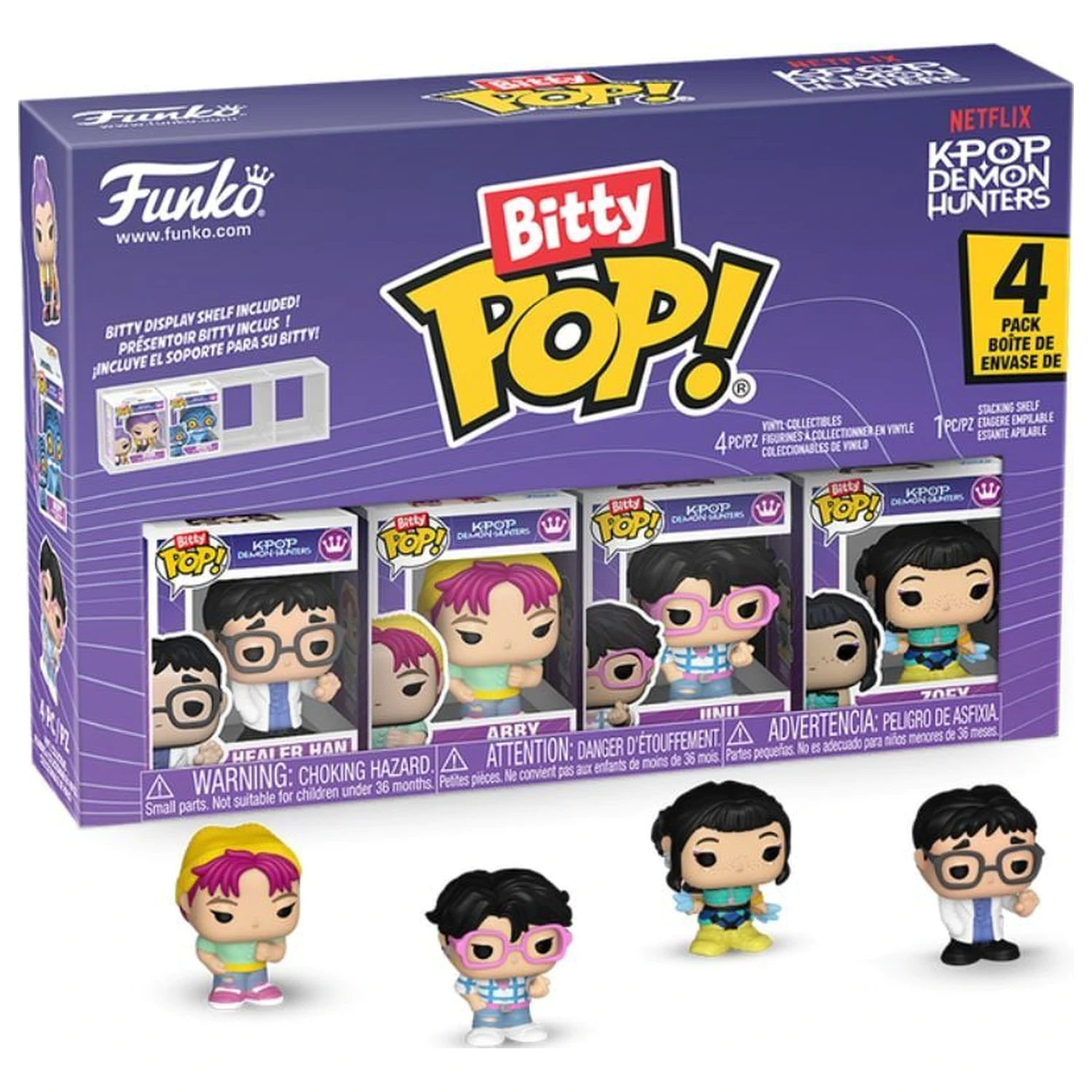 Funko Bitty POP 4-Pack Figures KPop Demon Hunters product photo