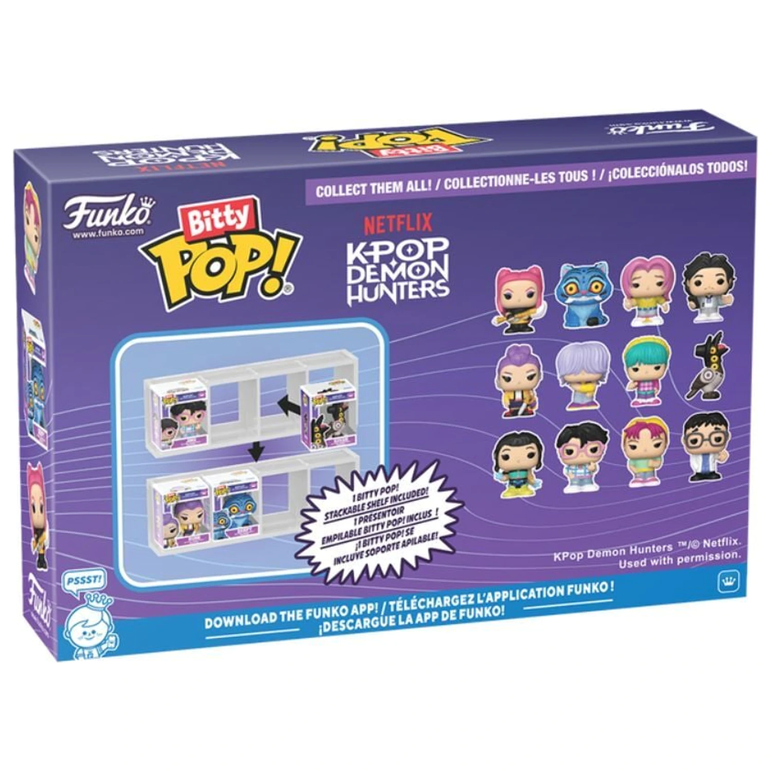 Funko Bitty POP 4-Pack Figures KPop Demon Hunters product photo