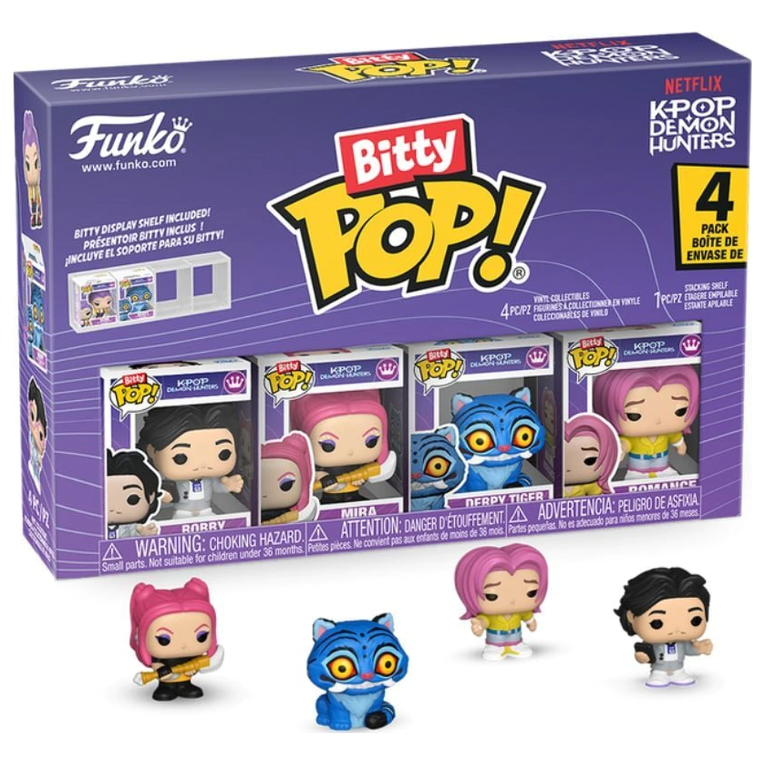 Funko Bitty POP 4-Pack Figures KPop Demon Hunters product photo
