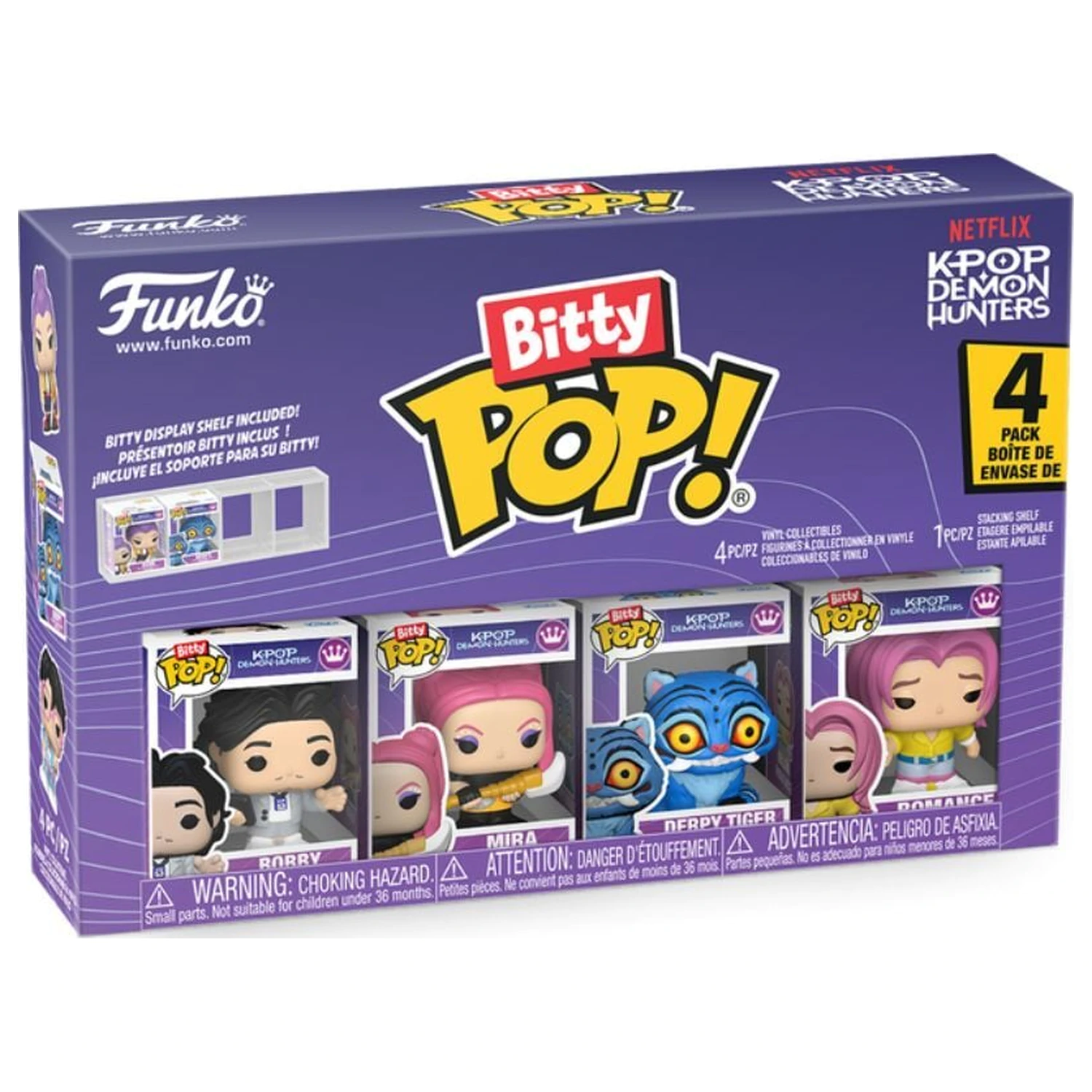 Funko Bitty POP 4-Pack Figures KPop Demon Hunters product photo