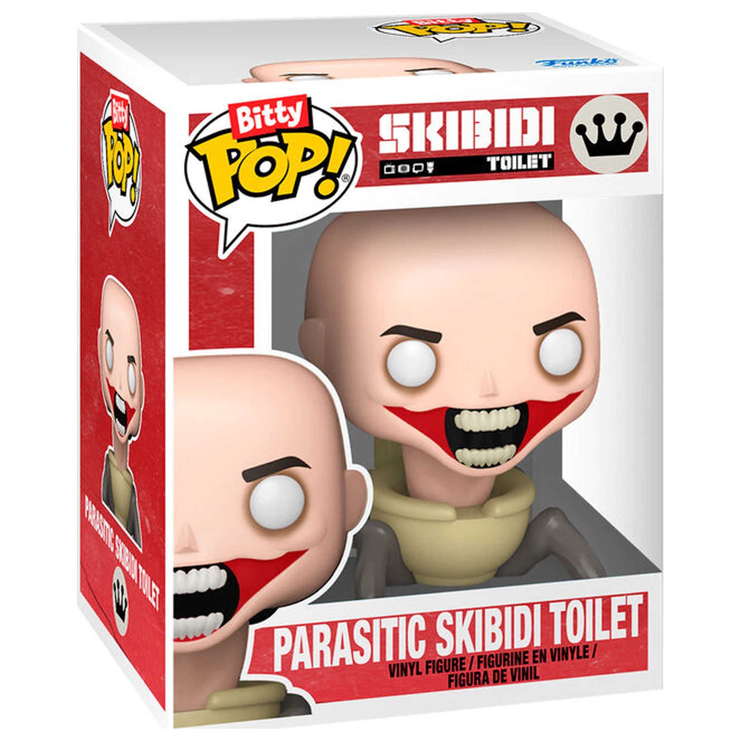 Funko Bitty Pop Bots figure Skibidi Toilet Titan Speakerman and Parasitic Skibidi Toilet product photo