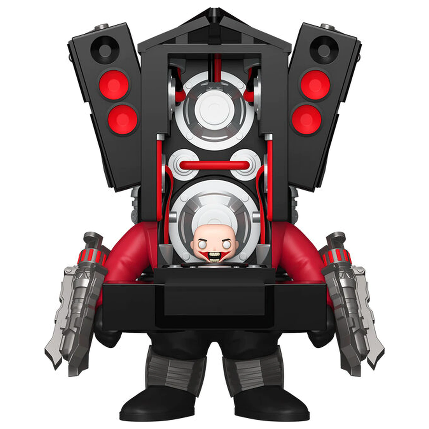 Funko Bitty Pop Bots figure Skibidi Toilet Titan Speakerman and Parasitic Skibidi Toilet product photo