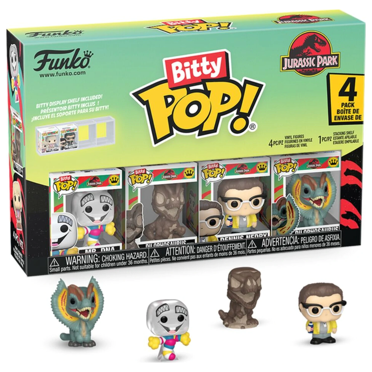 Funko Bitty POP! figure Jurassic Park Mr. DNA product photo