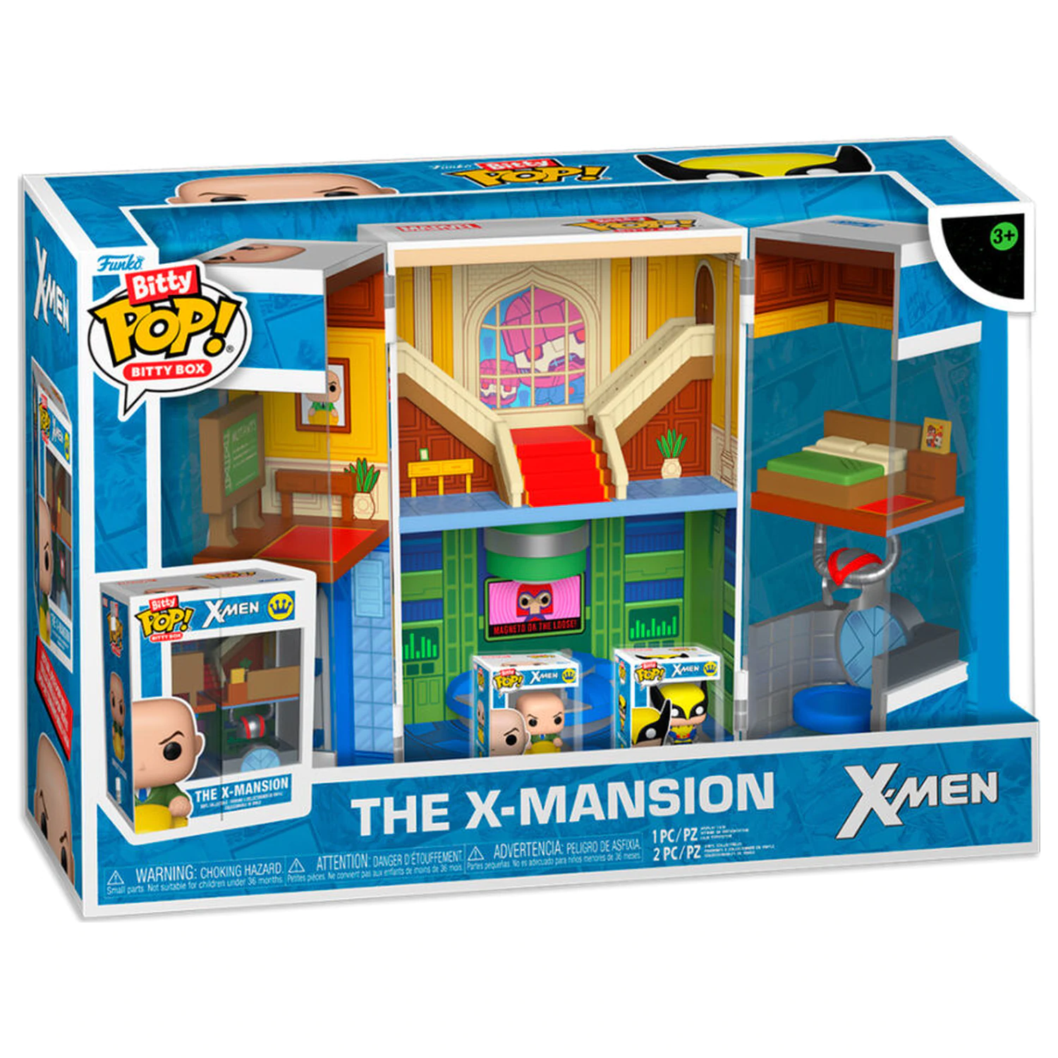 Funko Bitty POP! figure Marvel X-Men The X-Mansion product photo